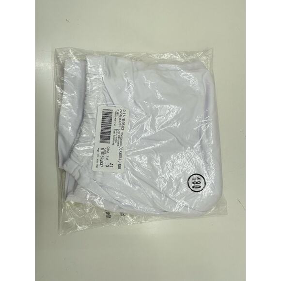 Anthony Richards Womens Pants Size 18 Misses White Knit OPP Pant Elastic Waist - Picture 11 of 12